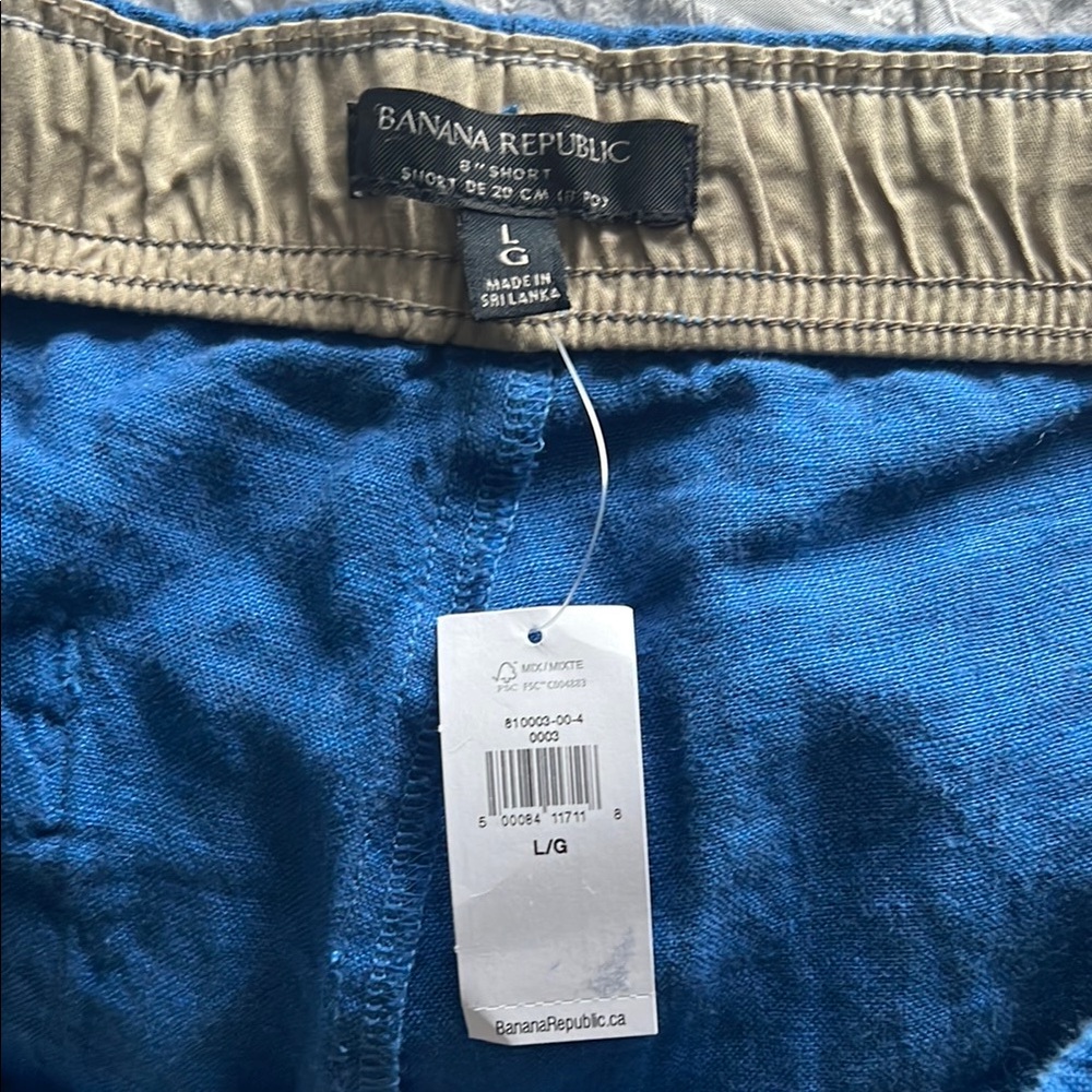 100% linen cotton shorts - Picture 2 of 6